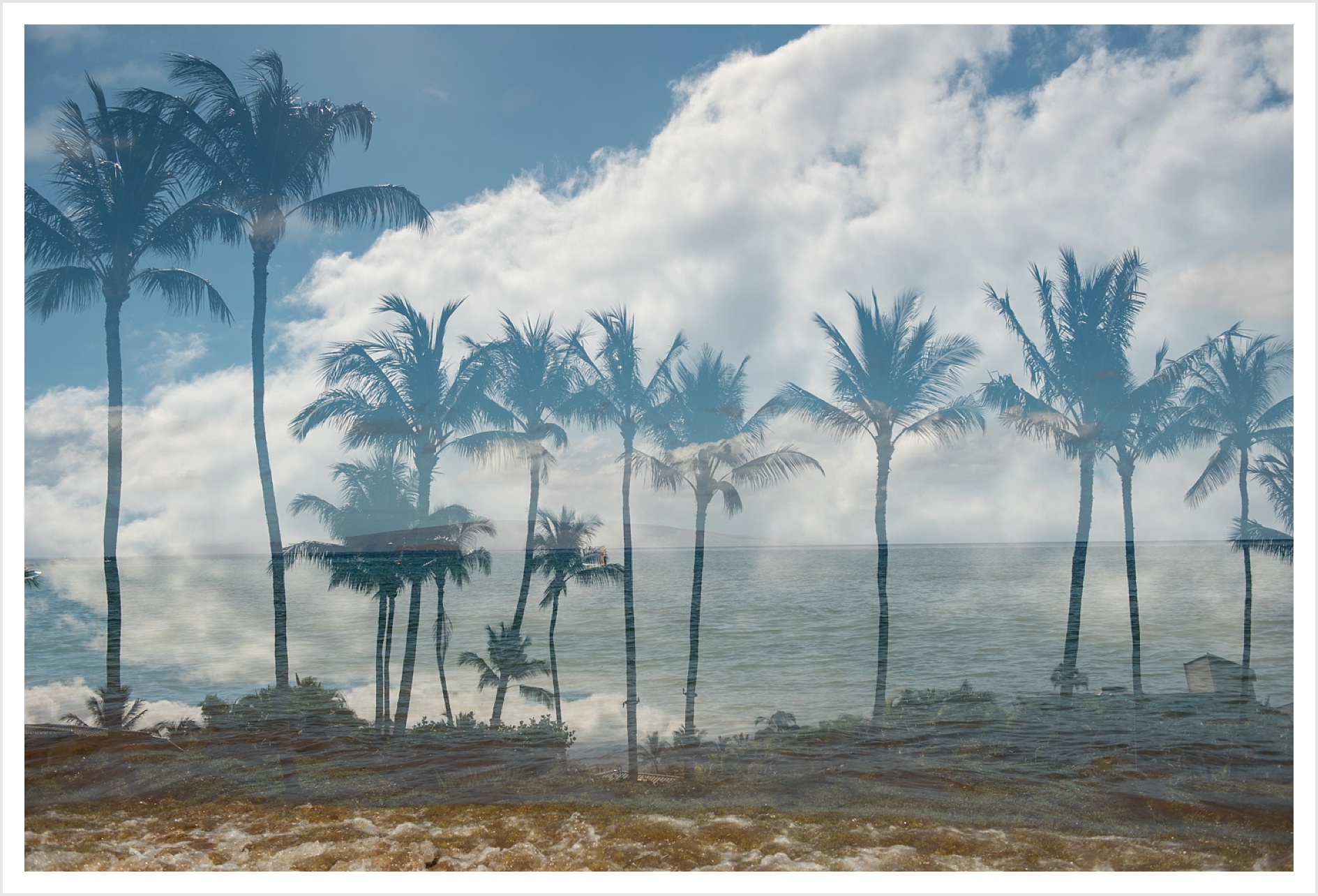 Double Exposure of Beach 2016-08-12_0008