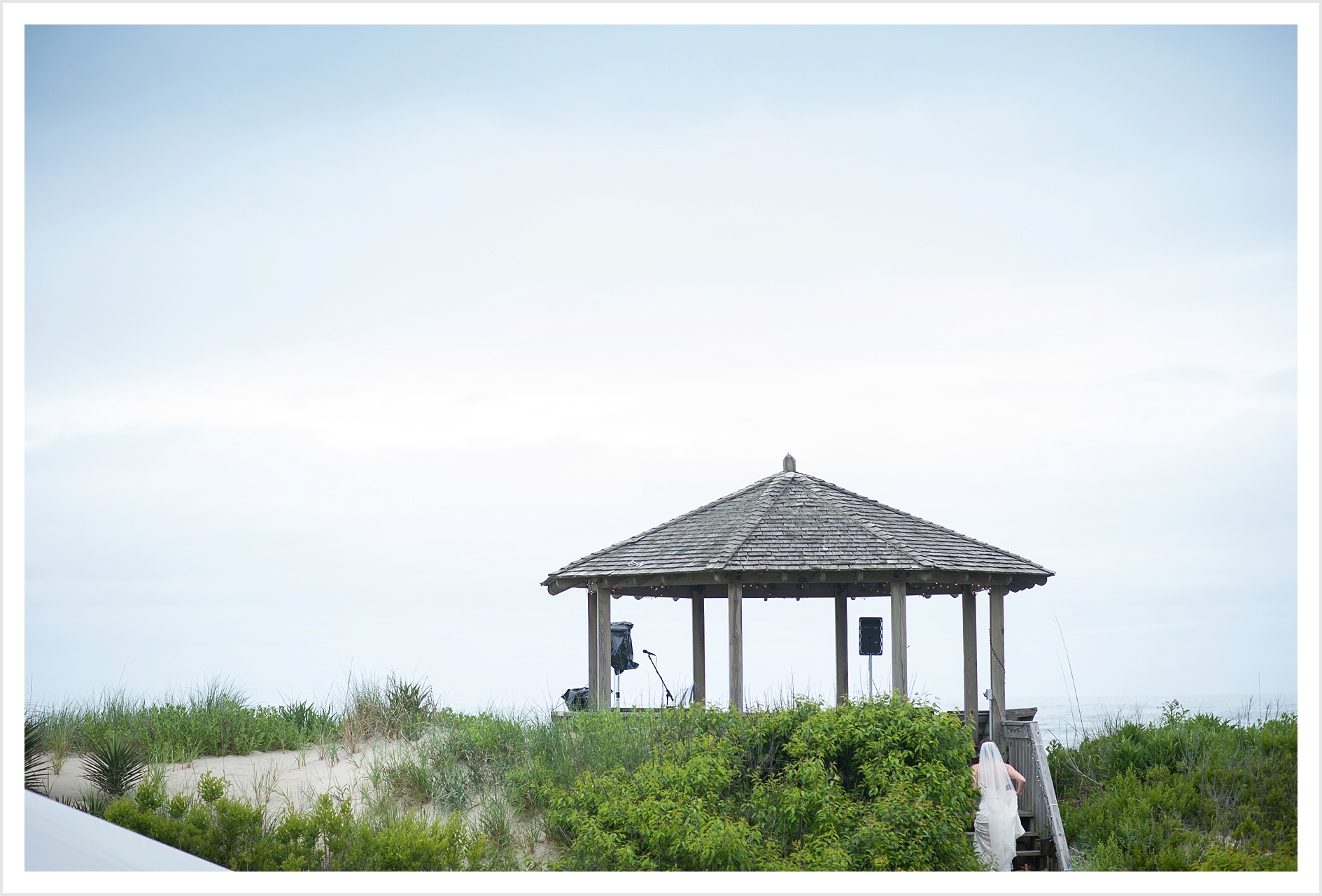 Bride at Outer Banks