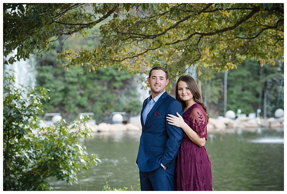 Stone mountain park engagement photos